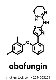 abafungin-antifungal-drug-molecule-skeletal-260nw-2054083103